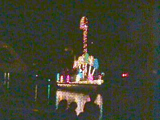 Venice Christmas Boat Parade 1999 #6