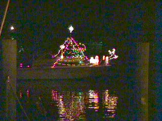 Venice Christmas Boat Parade 1999 #7
