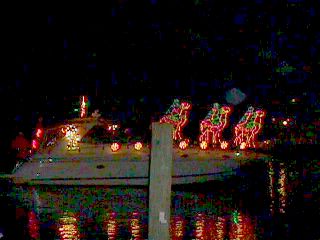 Venice Christmas Boat Parade 1999 #11