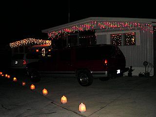 Christmas Luminaries at Gulf to Bay Slide 17