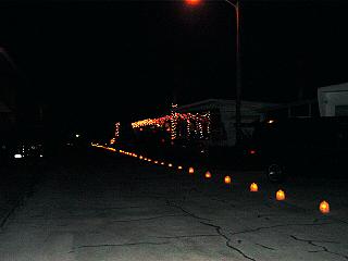 Christmas Luminaries at Gulf to Bay Slide 40