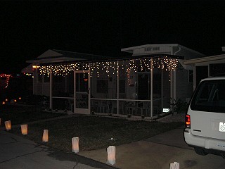 Christmas Luminaries at Gulf to Bay Slide 42