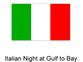 Italian Night at Gulf to Bay - Slide 0