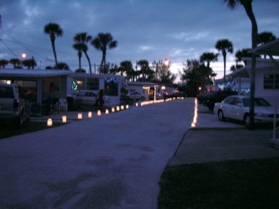 Christmas Luminaries at Gulf to Bay - 2003 - Slide 12