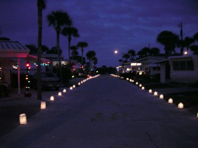 Christmas Luminaries at Gulf to Bay - 2003 - Slide 15