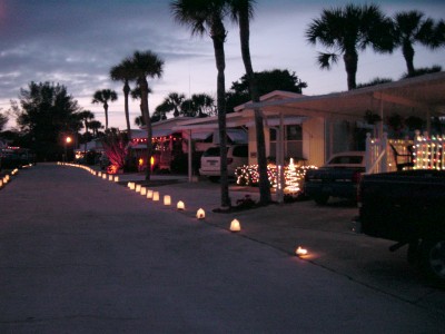Christmas Luminaries at Gulf to Bay - 2003 - Slide 24