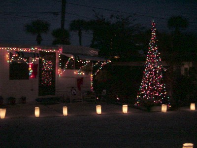 Christmas Luminaries at Gulf to Bay - 2003 - Slide 28