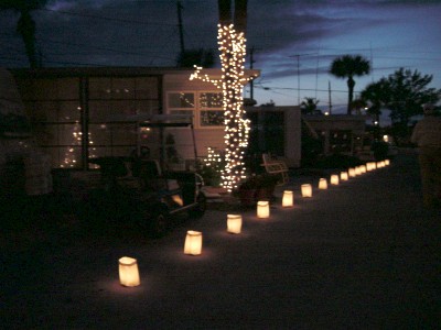 Christmas Luminaries at Gulf to Bay - 2003 - Slide 29
