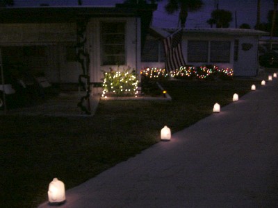 Christmas Luminaries at Gulf to Bay - 2003 - Slide 36