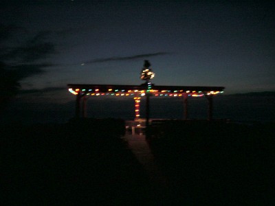 Christmas Luminaries at Gulf to Bay - 2003 - Slide 43