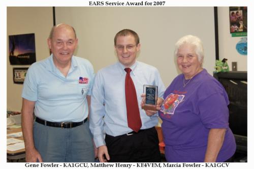 2007 - EARS Service Awards - Slide 2