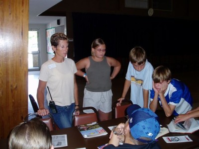Ham Radio Demo for Summer Camp Kids at Tringali Center -  Photos by Martin W4MHH - Slide 22