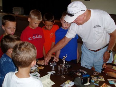 Ham Radio Demo for Summer Camp Kids at Tringali Center -  Photos by Martin W4MHH - Slide 35