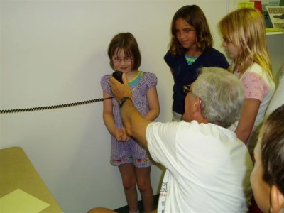 Ham Radio Demo for Summer Camp Kids at Tringali Center -  Photos by Martin W4MHH - Slide 40