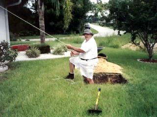 Vin Therieau (KG4IAV)'s tower project - Slide 7