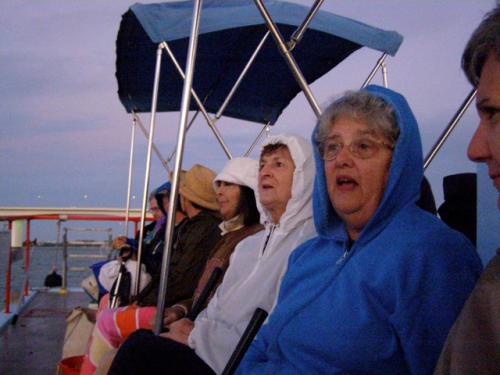 Cold morning on the water - Slide 1