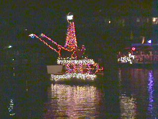 Venice Christmas Boat Parade 1999 #27