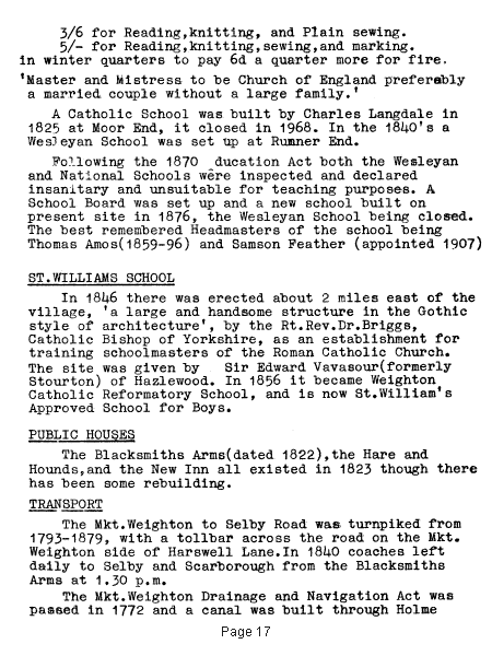 History of the Church at Holme-On-Spalding-Moor - Slide 17