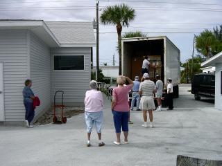 Chairs Arrive at Gulf to Bay Slide 1