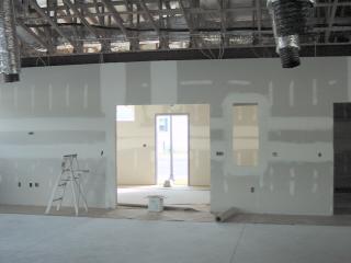 Hall Construction Continues Slide 22