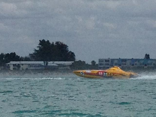 Cell Phone Photos by Paula Crosby<br>
Offshore Boat Race at Englewood Beach April 13 - 2014 - Slide 19