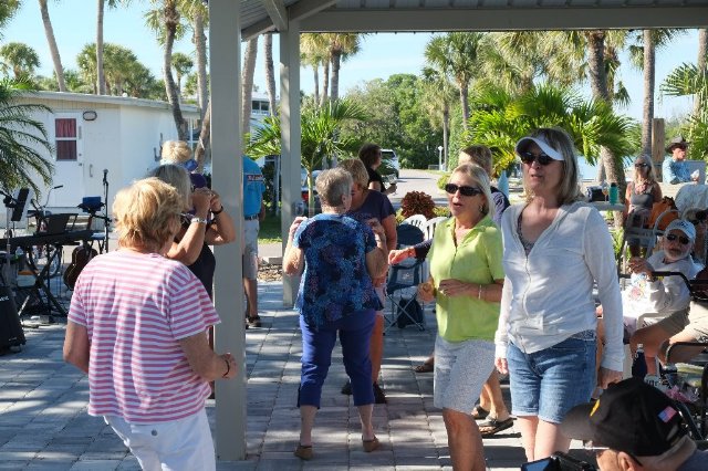 Music on the Pavilion by The Bishops and Friends - Photos by Roger Cissa - Slide 25
