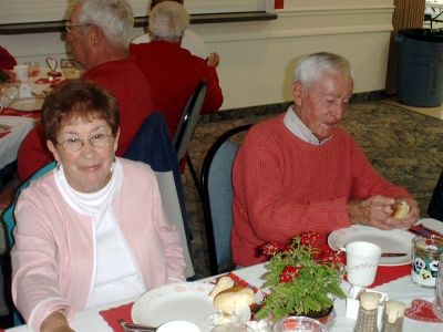 Sweetheart Dinner - 2006 -<br>
Photo by Rene Dube - Slide 26